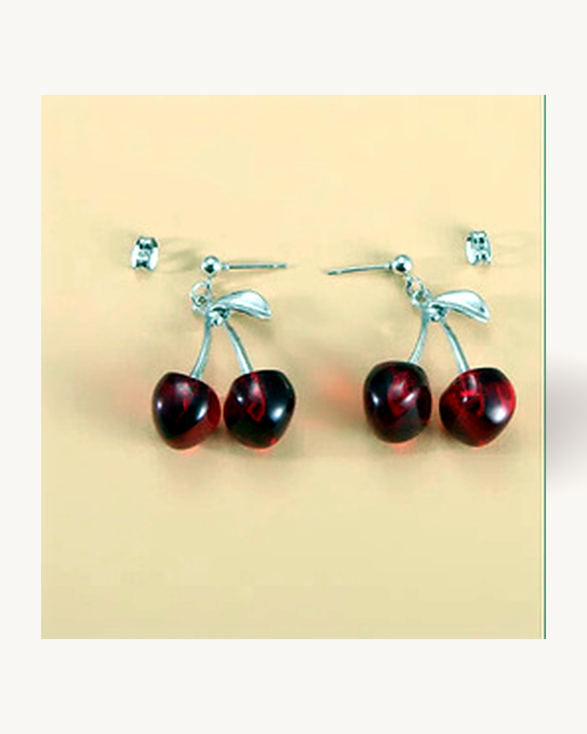 Aretes Cerezas
