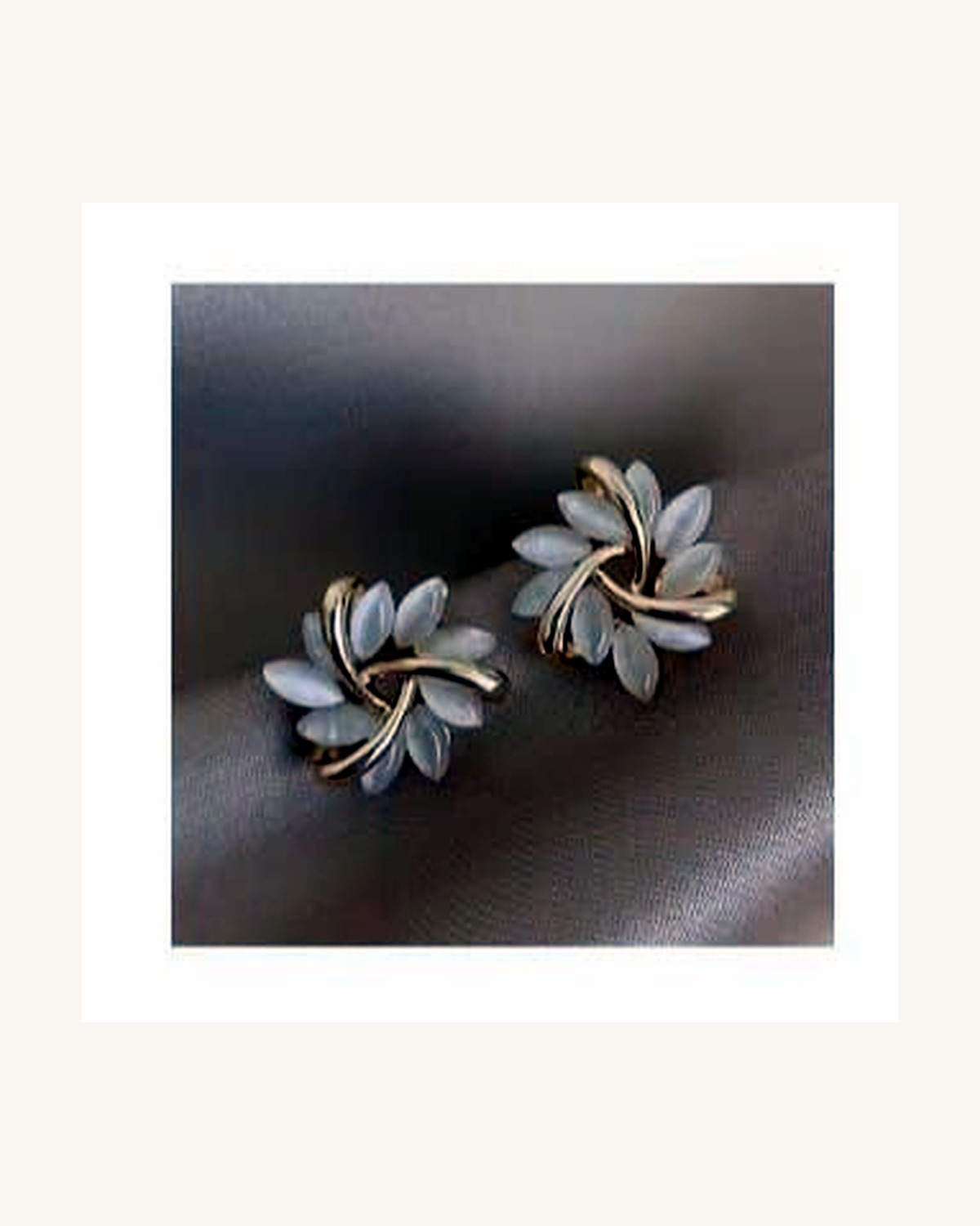 Aretes Flor Perla