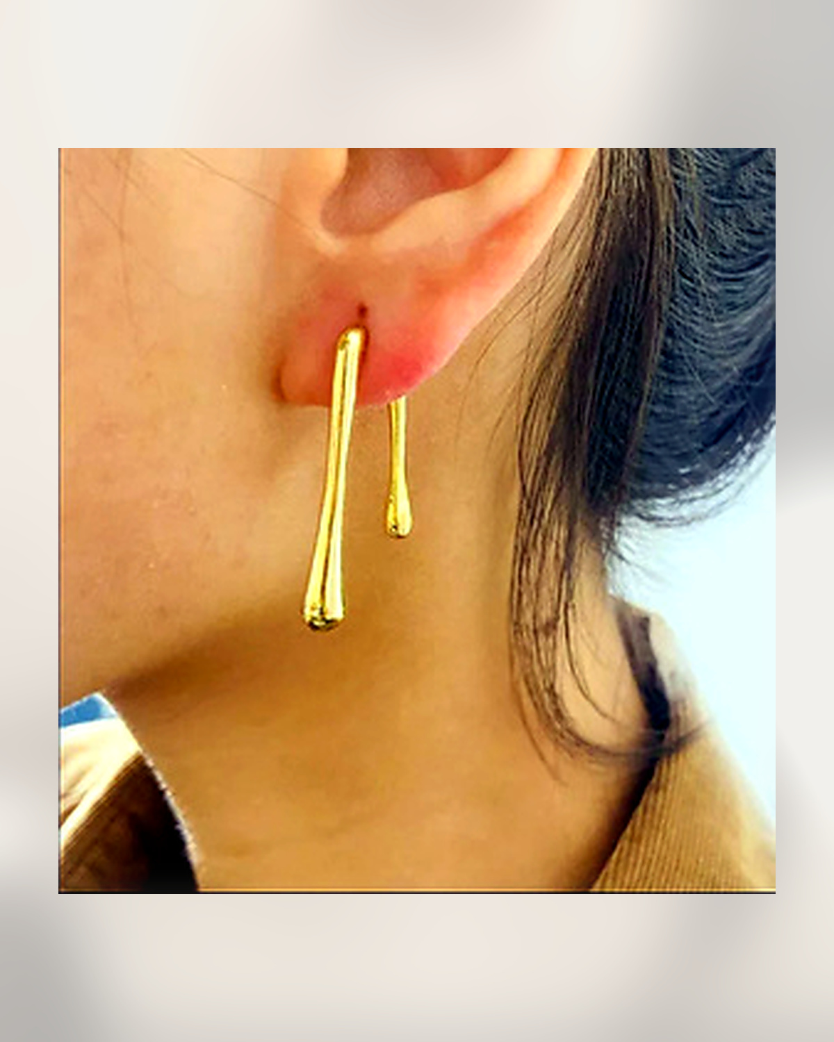 Aretes Bastón